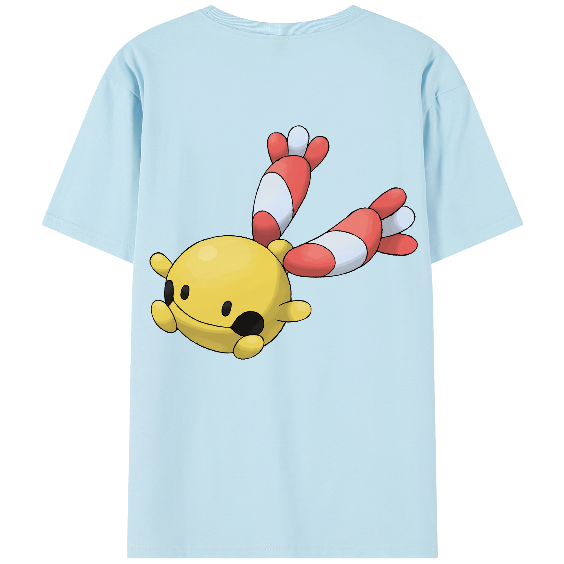 （画像用） ポケットモンスター Pokémon 綿100％半袖Tシャツ（背面プリント）